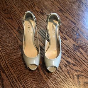 Size 8.5 guess heals, fit more like a 9-9.5